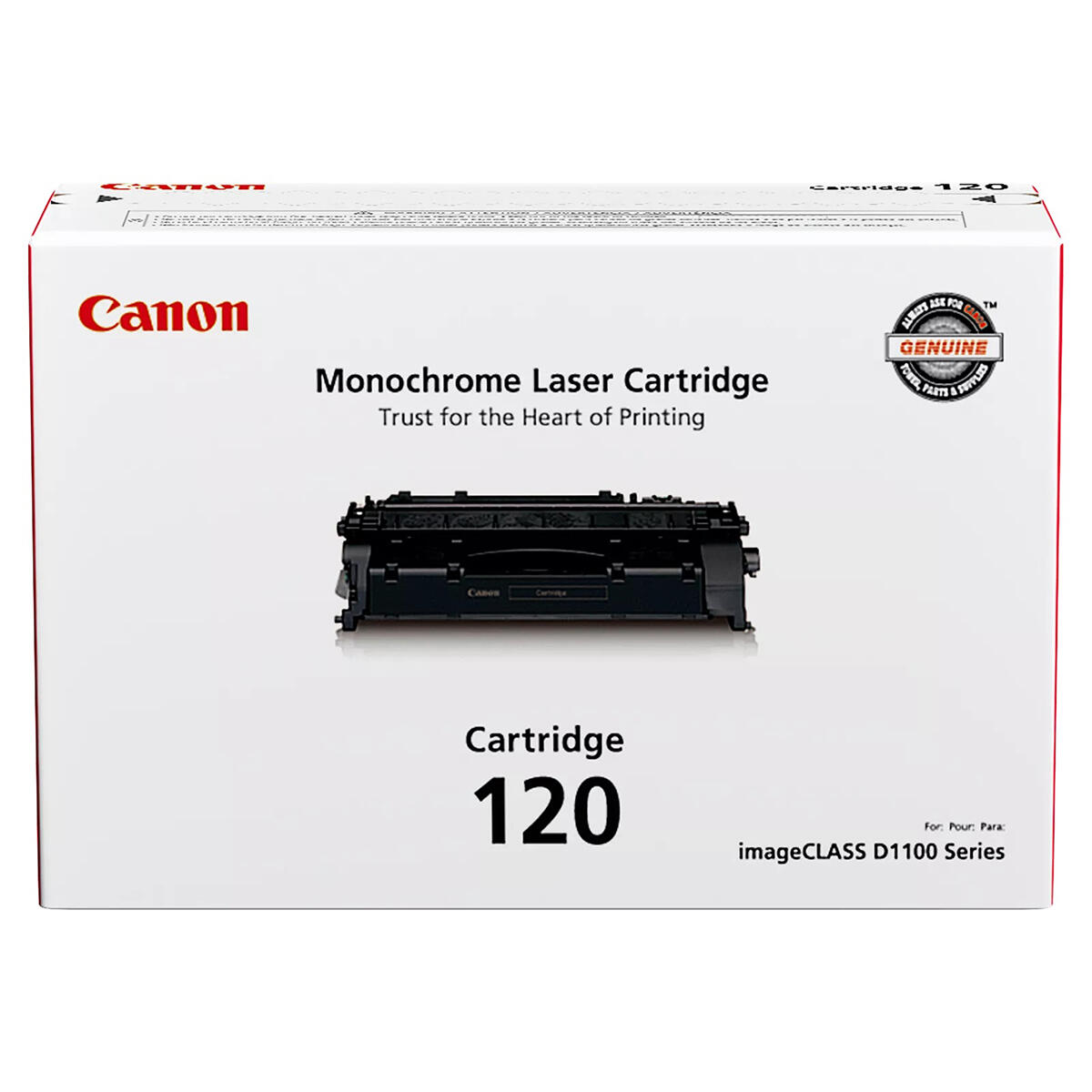 Canon 120 2617B001AA Original Black Toner Cartridge
