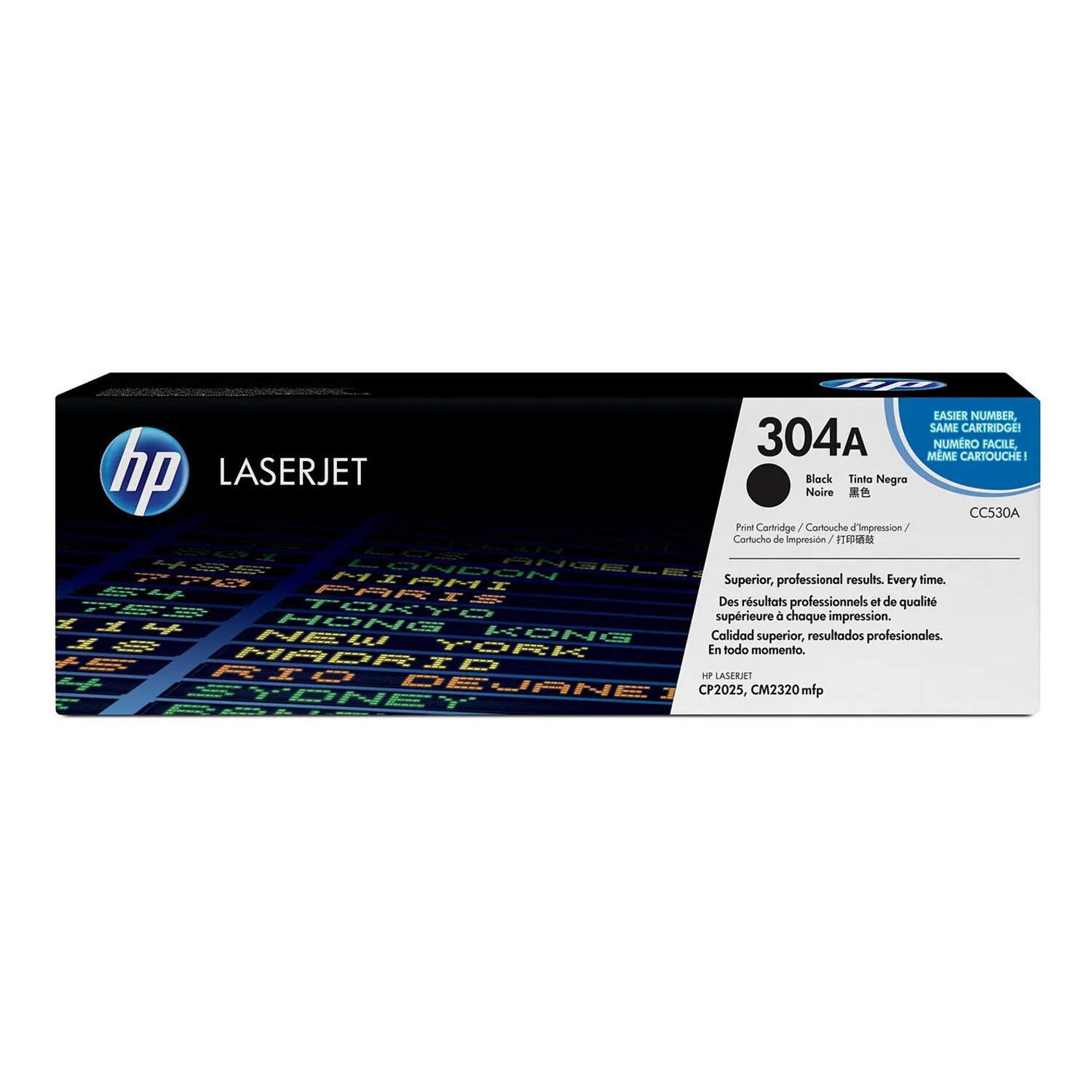 HP 304A CC530A Original Black Toner Cartridge