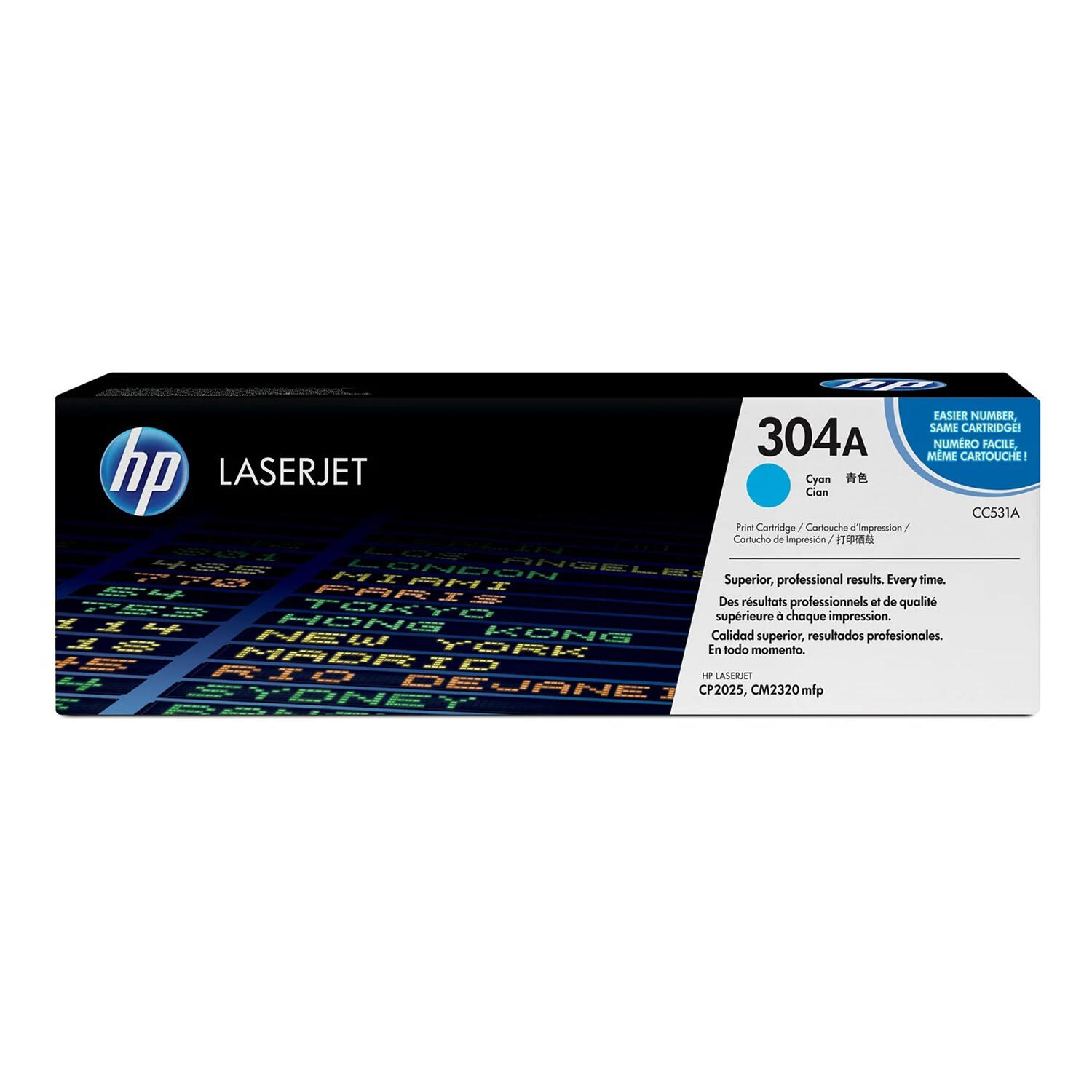 HP 304A CC531A Original Cyan Toner Cartridge