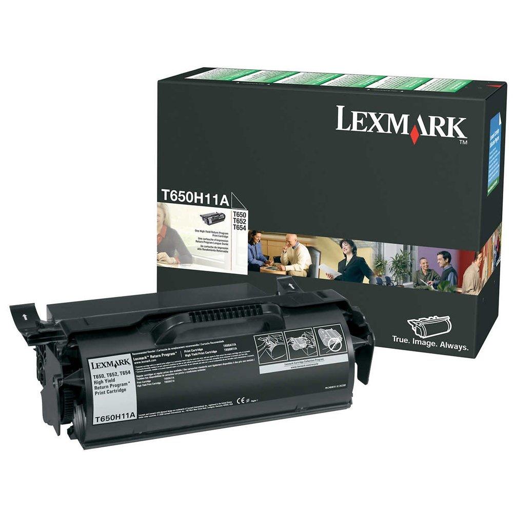 Lexmark T650H11A Original Return Program Black Toner Cartridge High Yield