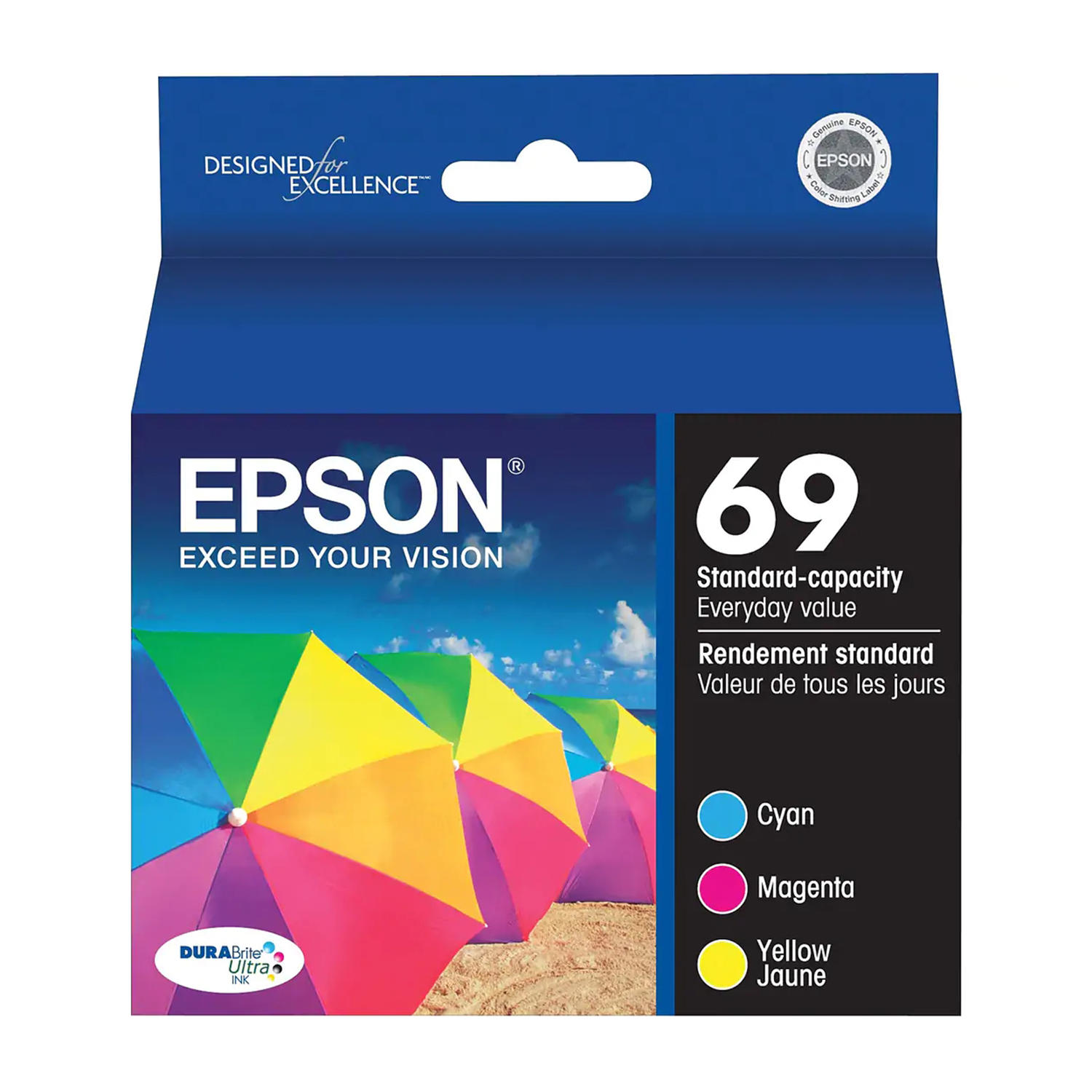 Epson T069520 Original Color Ink Cartridge Combo C/M/Y