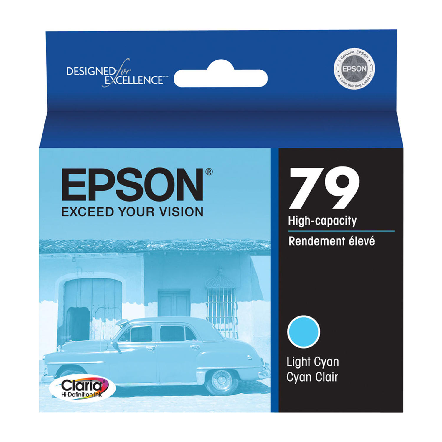 Epson T079520 Original Light Cyan Ink Cartridge High Yield