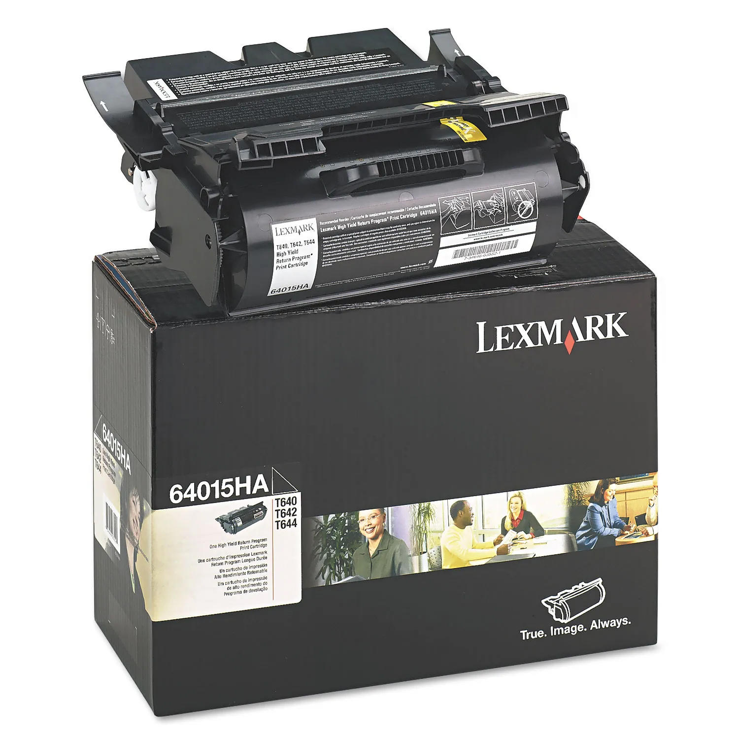 Lexmark 64015HA Original Black Return Program Toner Cartridge High Yield