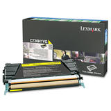 Lexmark C736H1YG Original Yellow Return Program Toner Cartridge High Yield