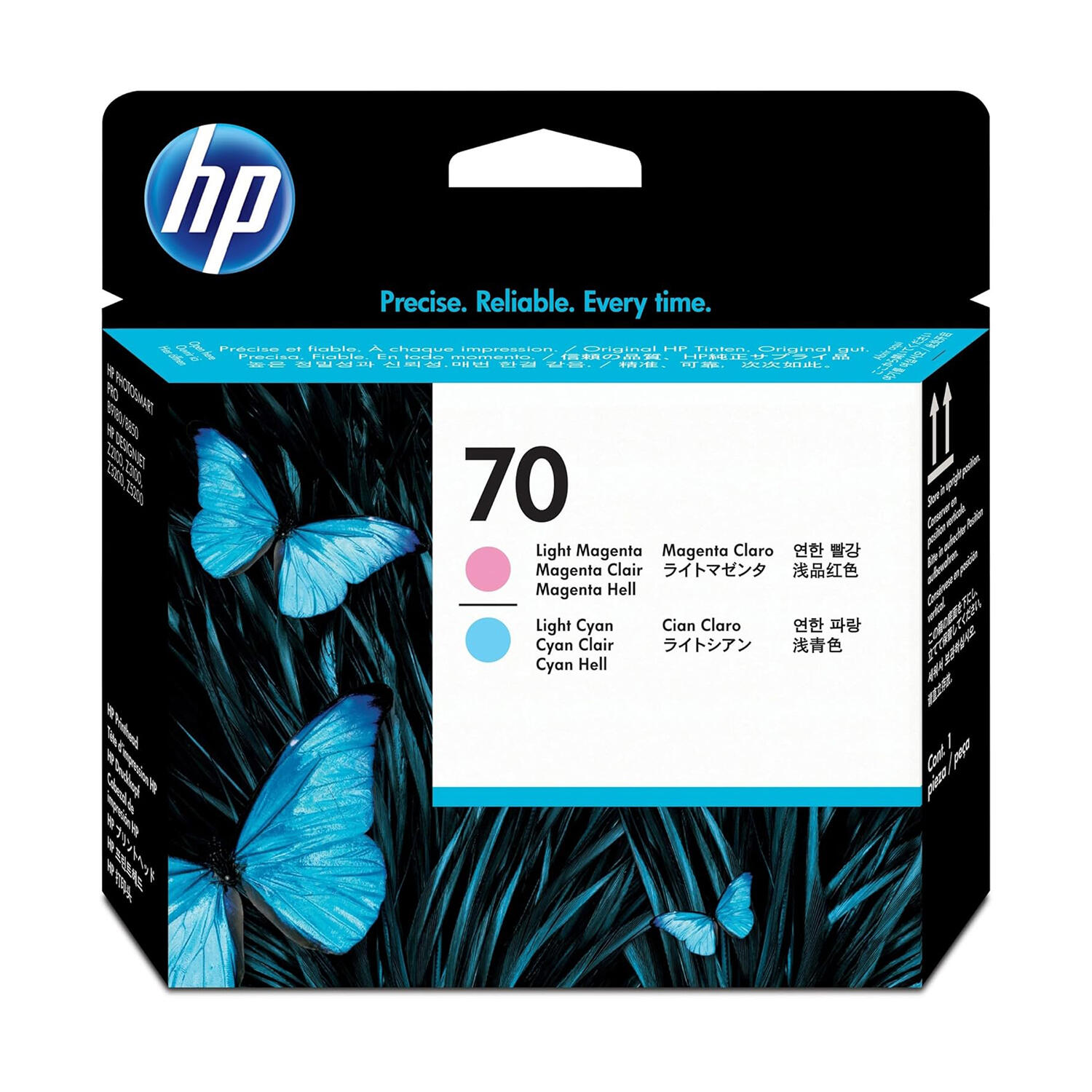 HP 70 C9405A Original Light Cyan and Light Magenta Printhead
