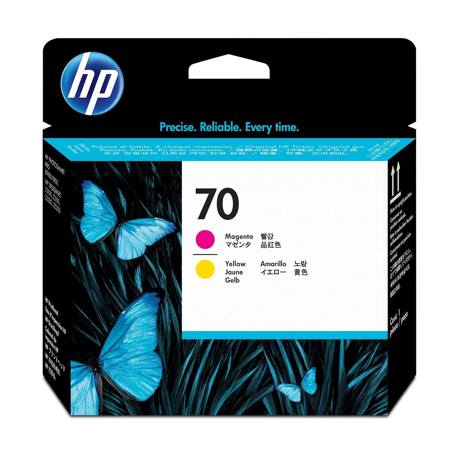HP 70 C9406A Original Magenta and Yellow Printhead