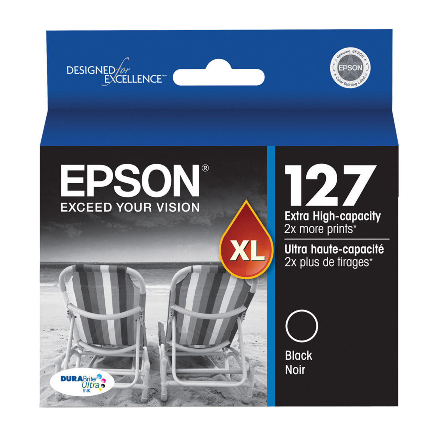 Epson T127120 Original Black Ink Cartridge Extra High Capacity