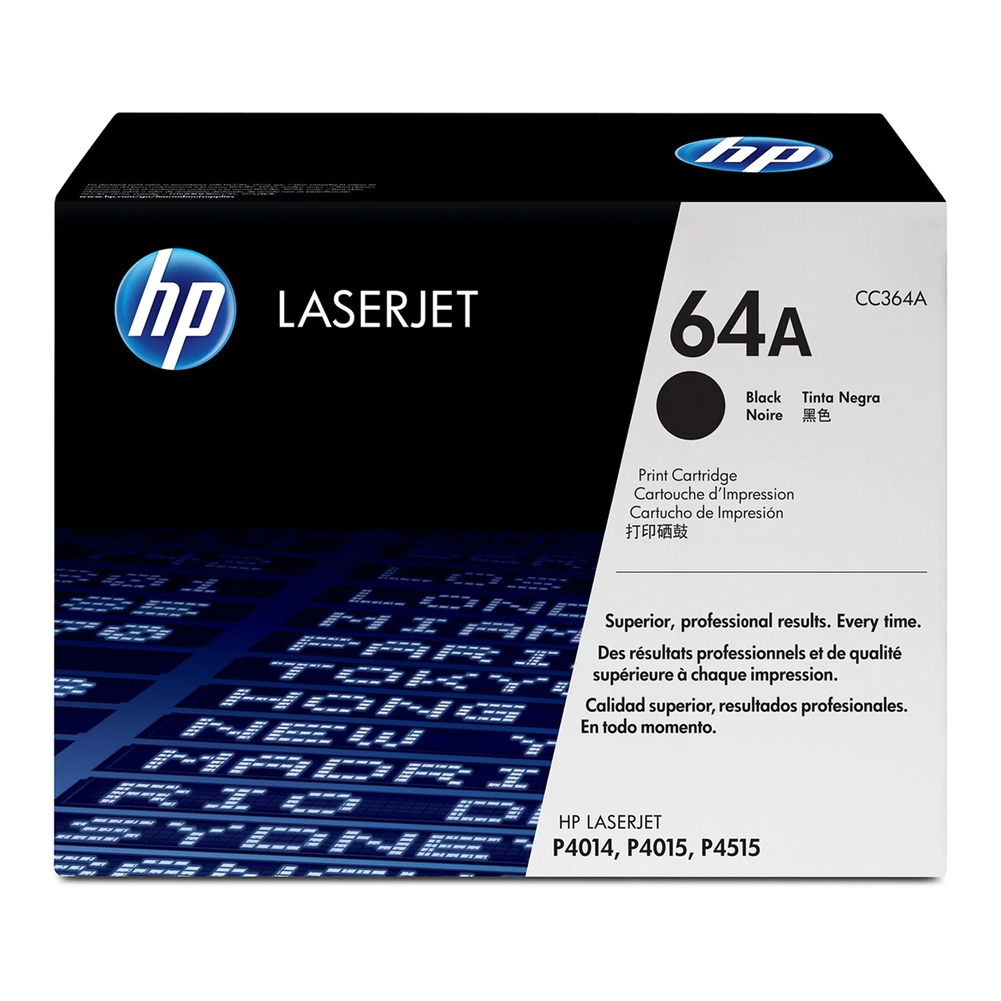 HP 64A CC364A Original Black Toner Cartridge