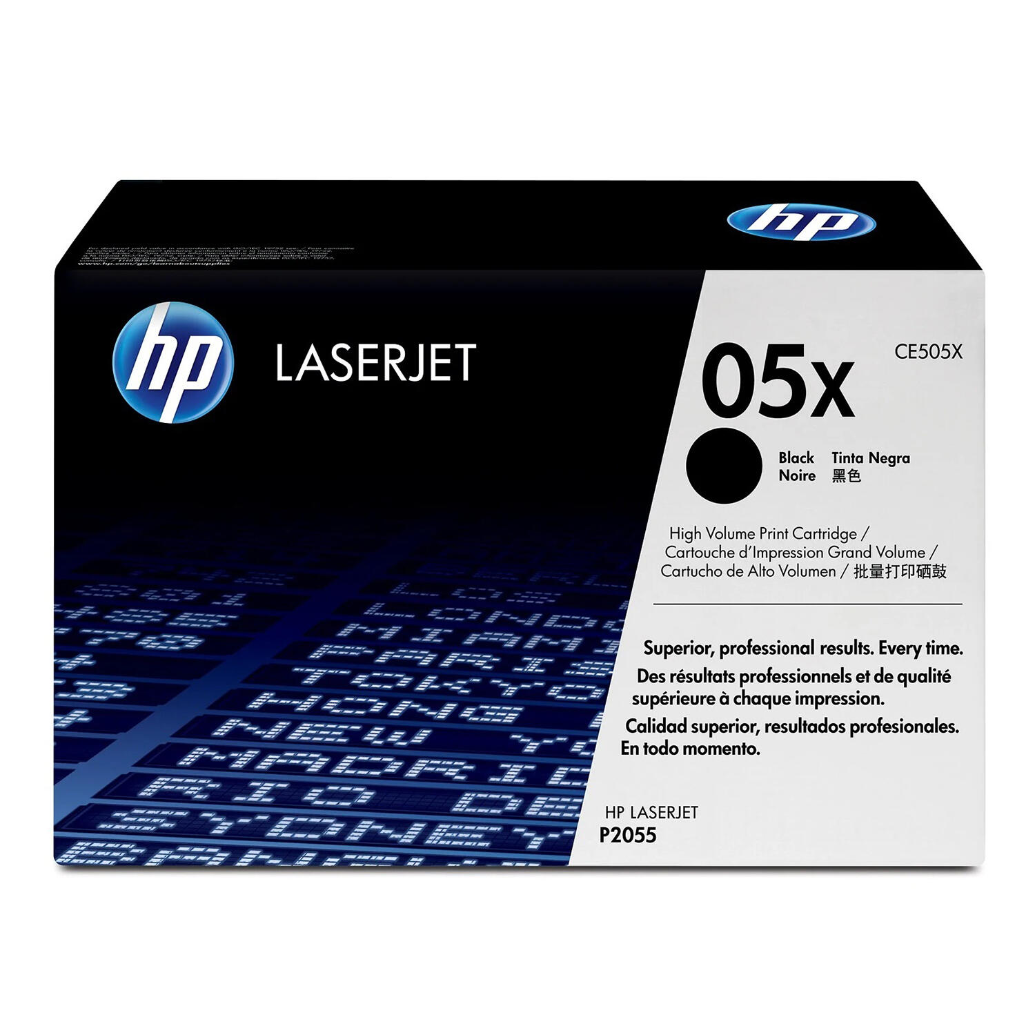 HP 05X CE505X Original Black Toner Cartridge High Yield