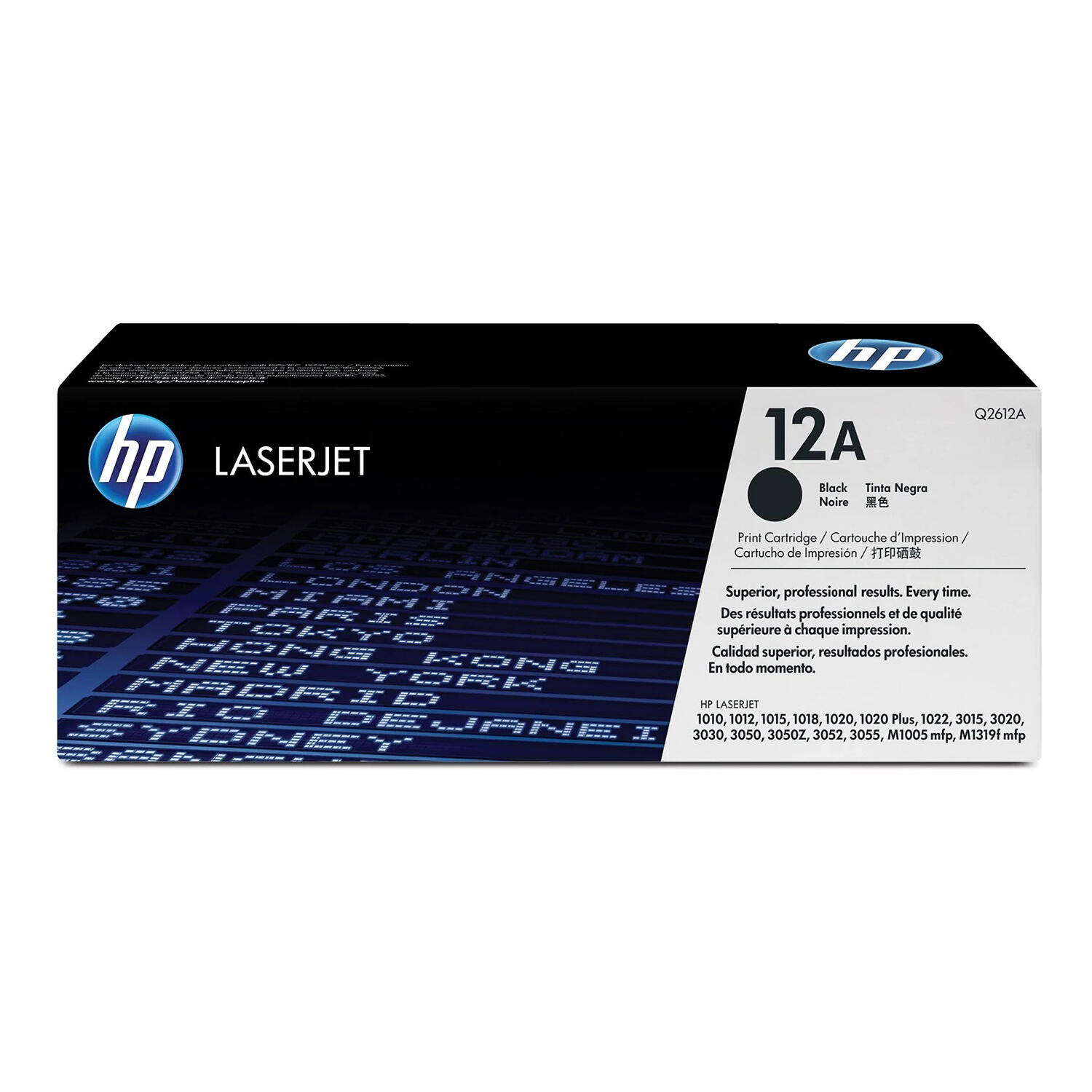 HP 12A Q2612A Original Black Toner Cartridge