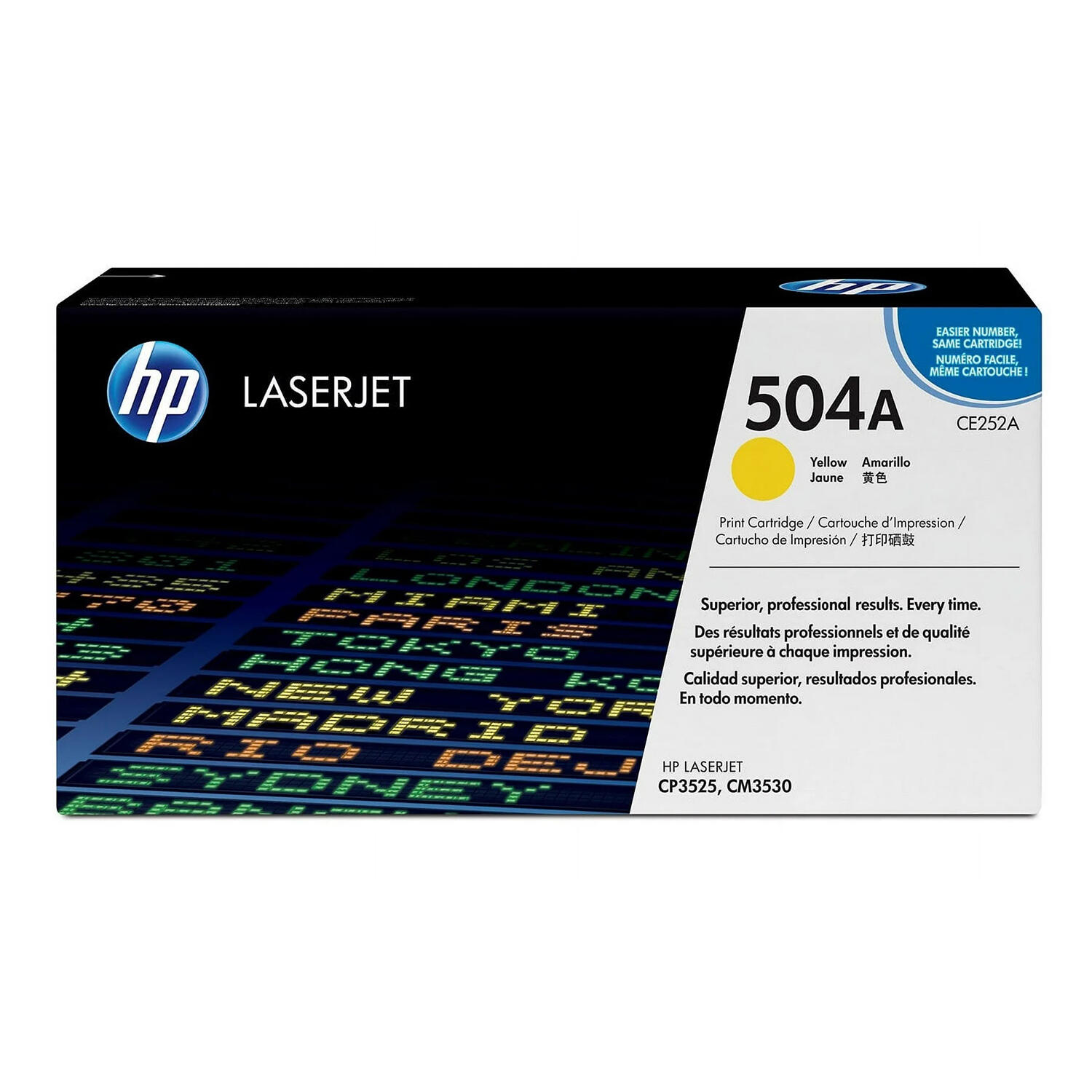 HP 504A CE252A Original Yellow Toner Cartridge