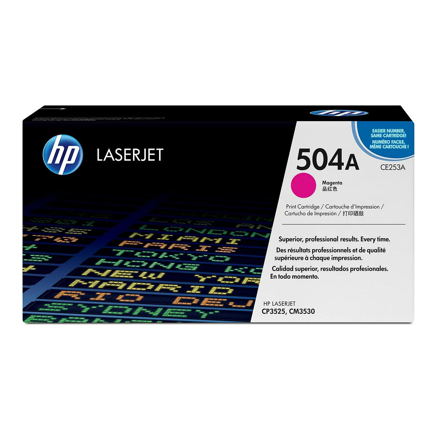 HP 504A CE253A Original Magenta Toner Cartridge