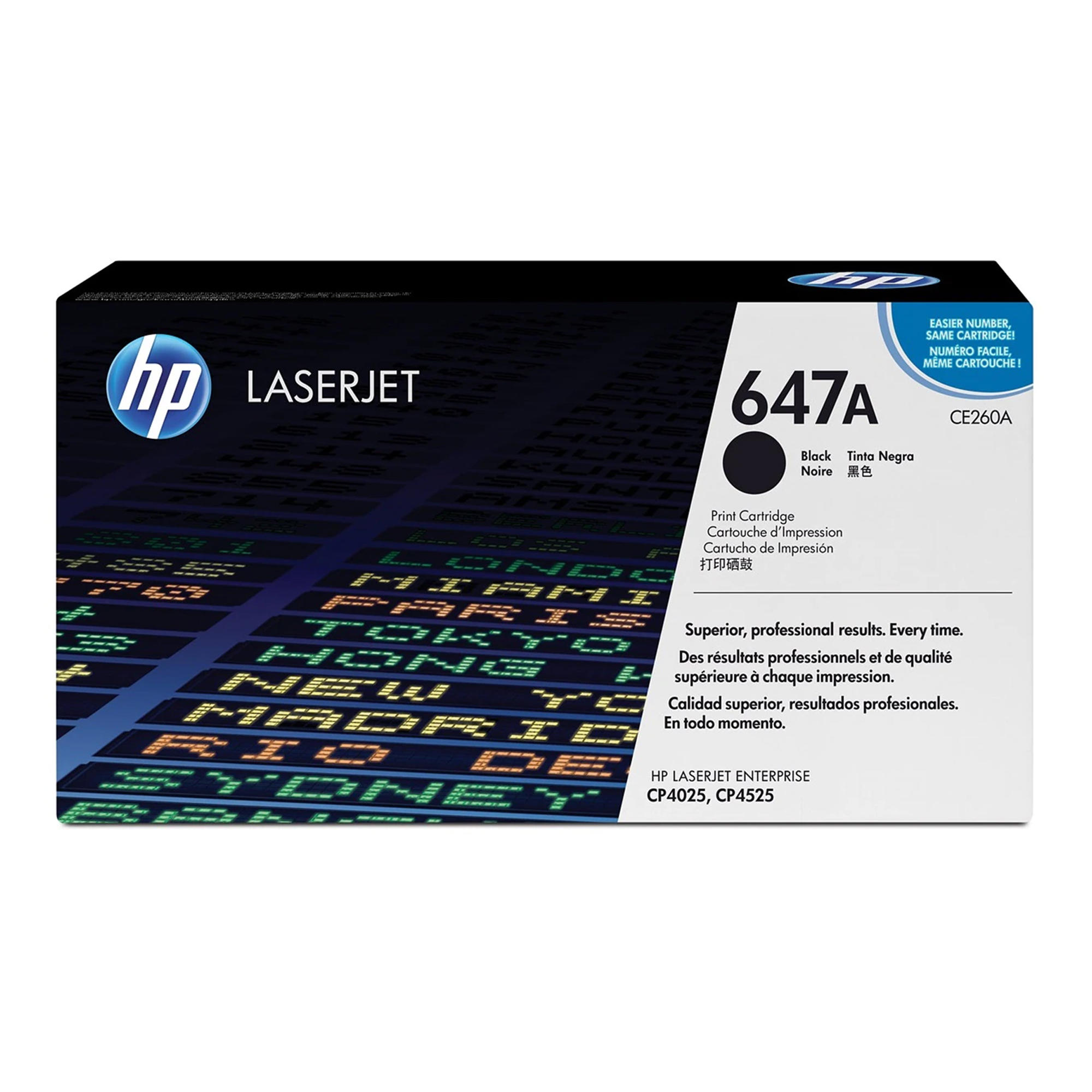 HP 647A CE260A Original Black Toner Cartridge
