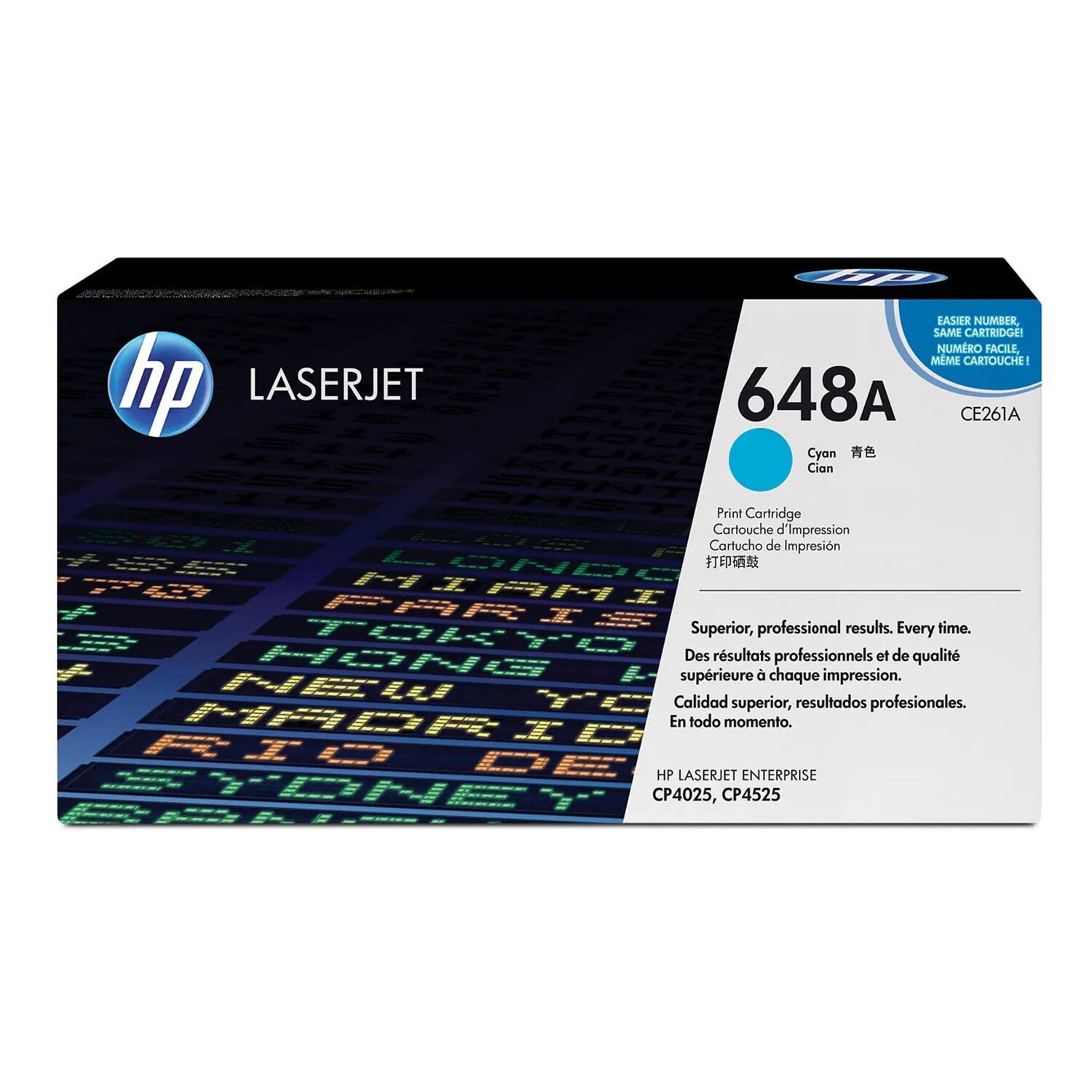HP 648A CE261A Original Cyan Toner Cartridge