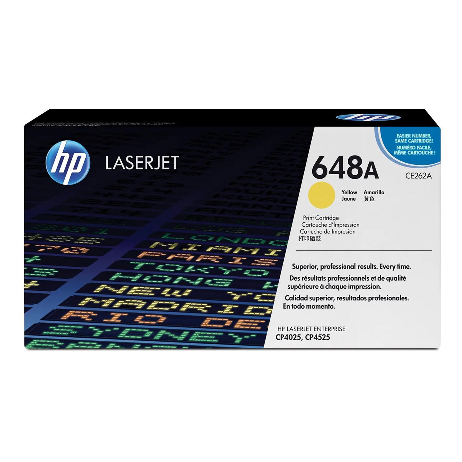 HP 648A CE262A Original Yellow Toner Cartridge