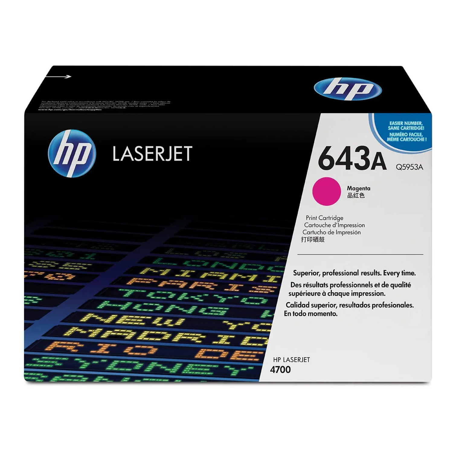 HP 643A Q5953A Original Magenta Toner Cartridge