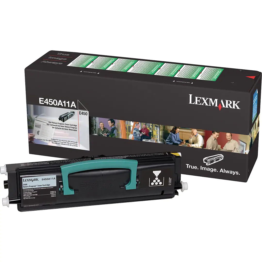 Lexmark E450A11A Original Black Return Program Toner Cartridge