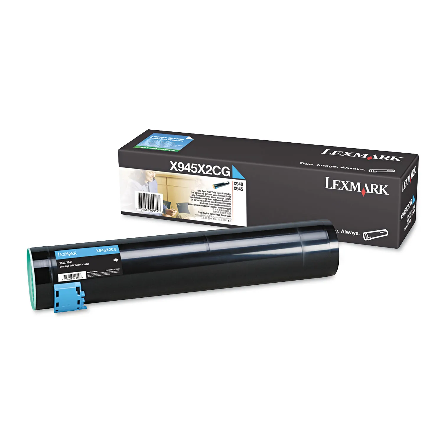 Lexmark X945X2CG Original Cyan Toner Cartridge High Yield