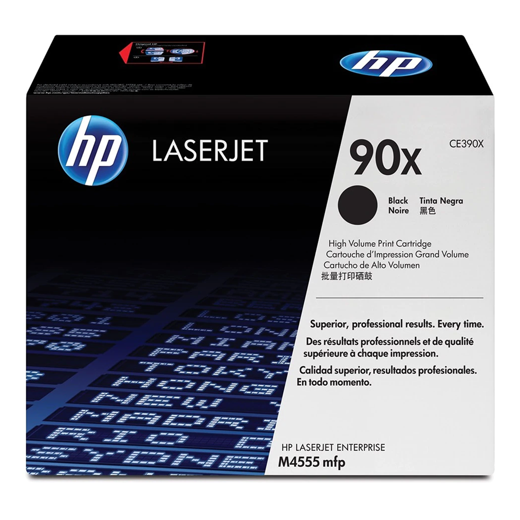 HP 90X CE390X Original Black Toner Cartridge High Yield