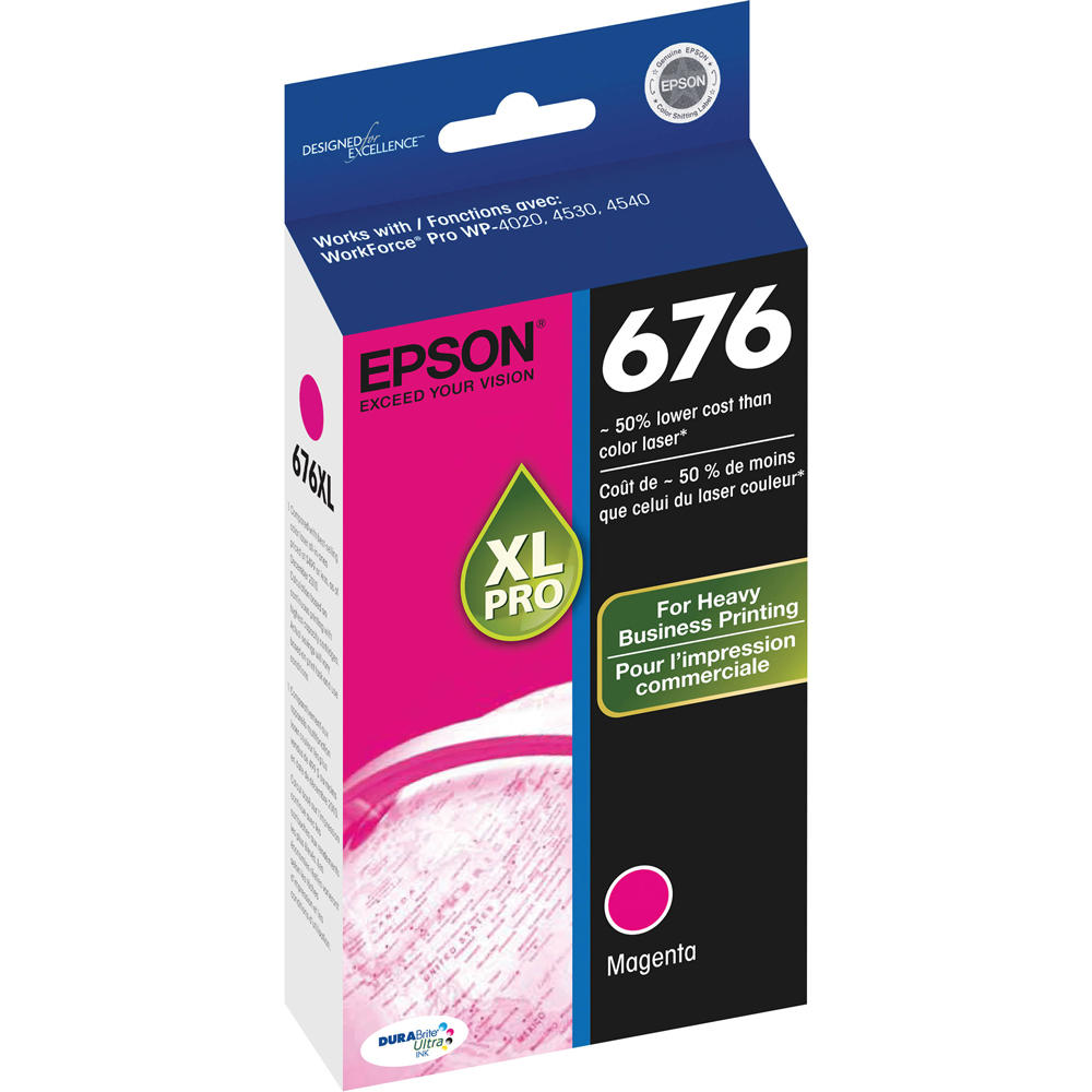 Epson T676XL320 Original Magenta Ink Cartridge