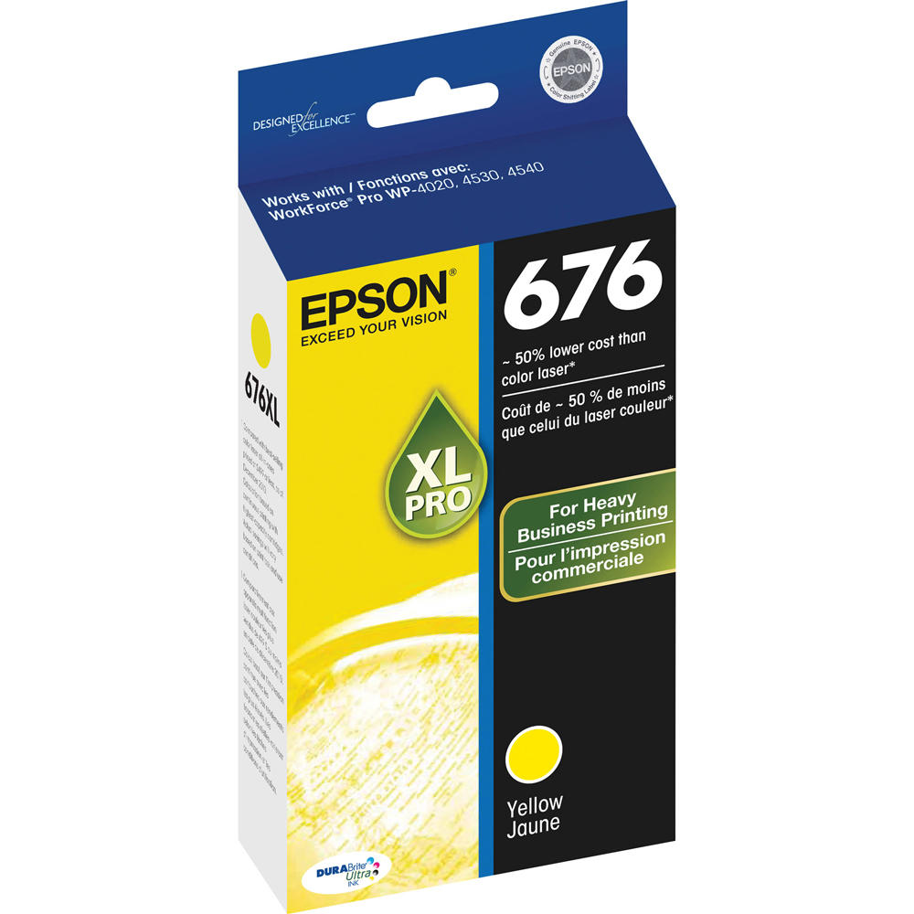 Epson T676XL420 Original Yellow Ink Cartridge