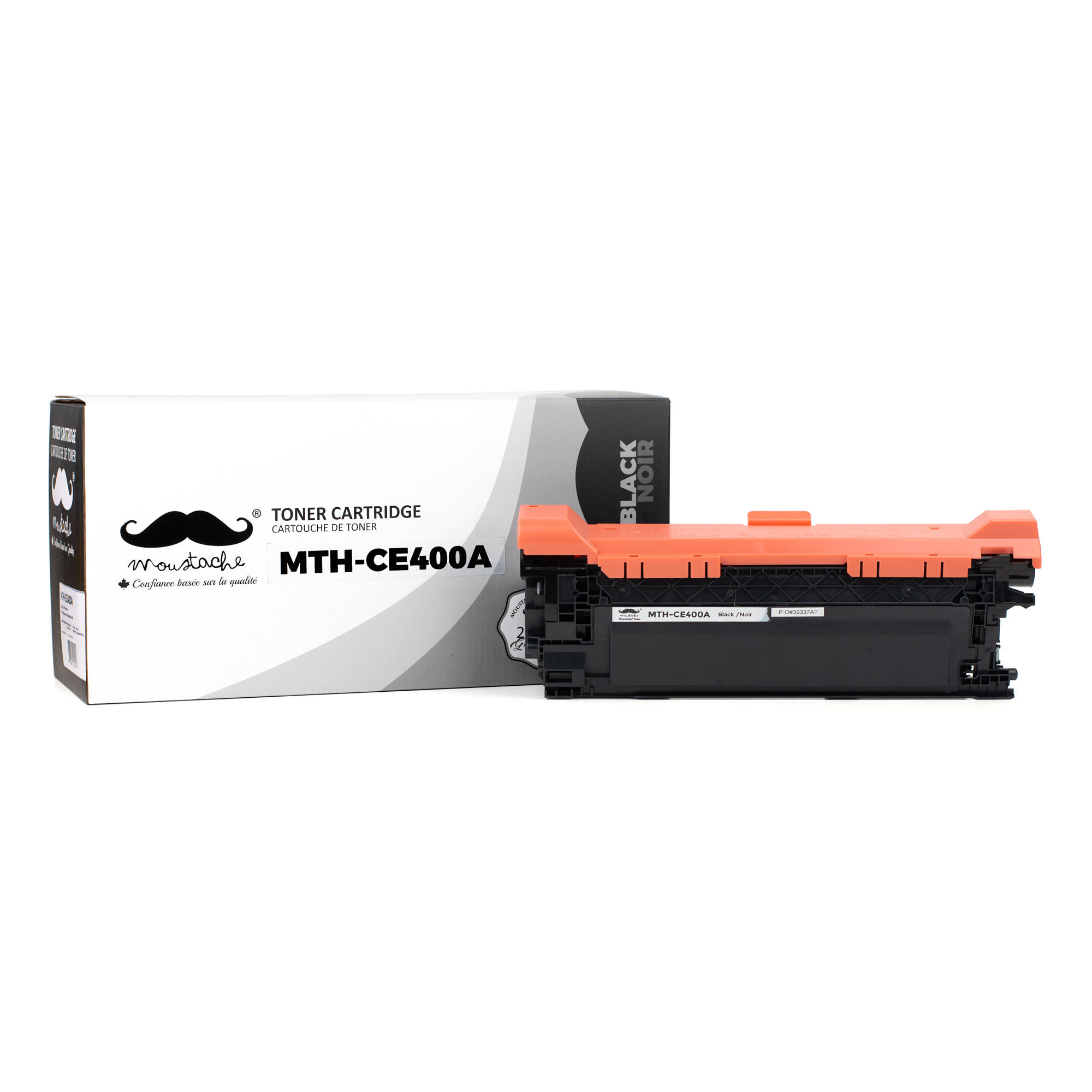 Compatible HP 507A CE400A Black Toner Cartridge - Moustache®