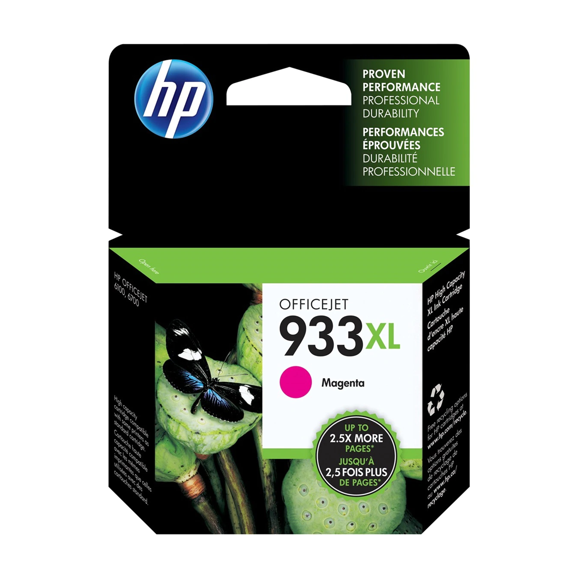 HP 933XL CN055AN Original Magenta Ink Cartridge High Yield