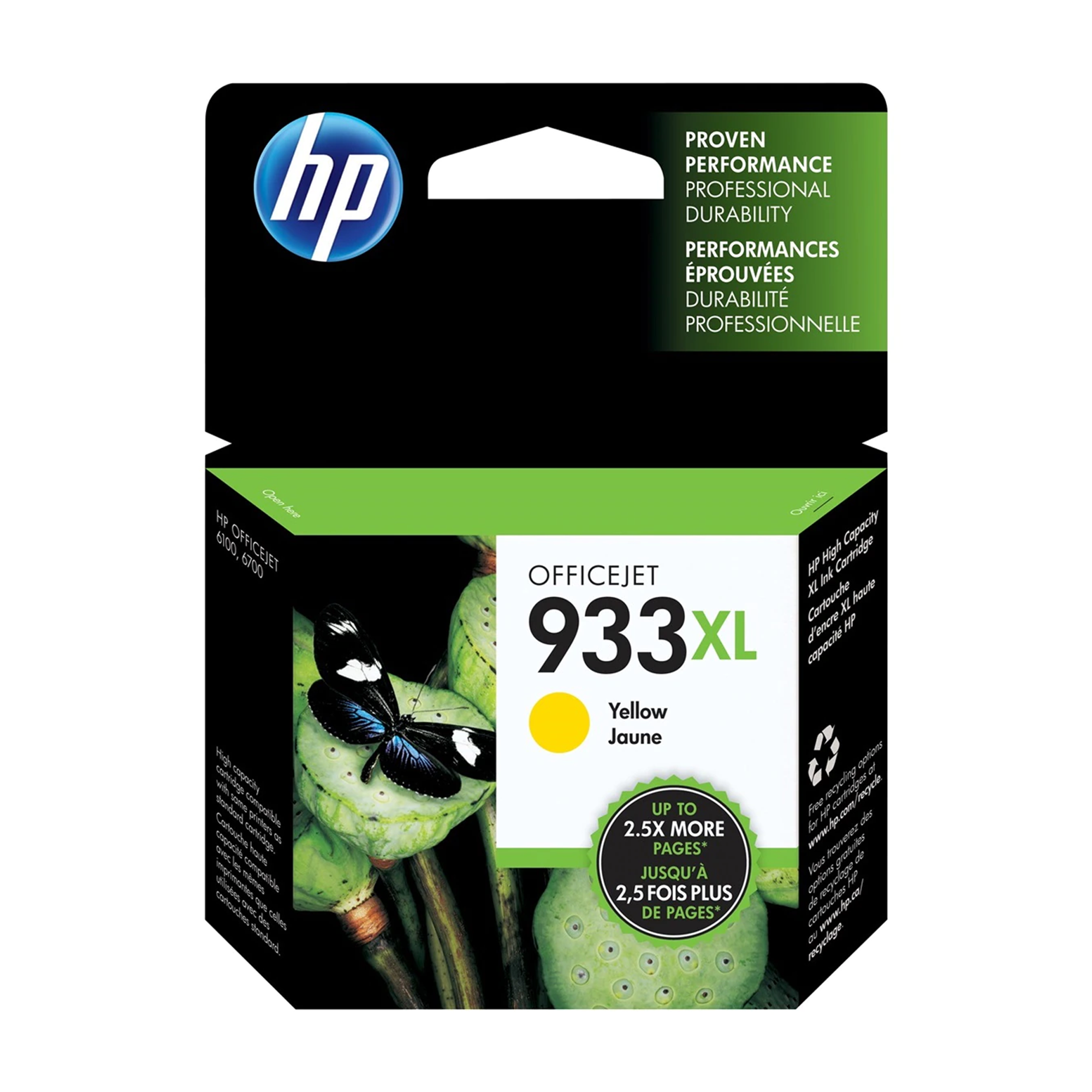 HP 933XL CN056AN Original Yellow Ink Cartridge High Yield