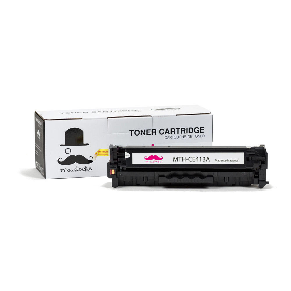 Remanufactured HP 305A CE413A Magenta Toner Cartridge - Moustache®