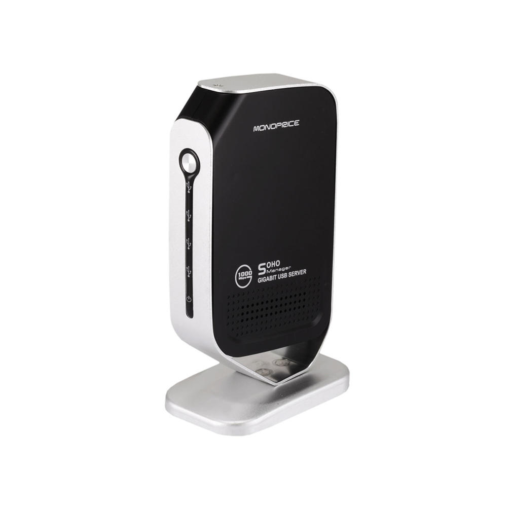 Networking USB 2.0 Print Server - Share 4 USB Devices (1000Mbps) - Monoprice Networking USB 2.0 Print Server - Share 4 USB Devices (1000Mbps) - Monoprice