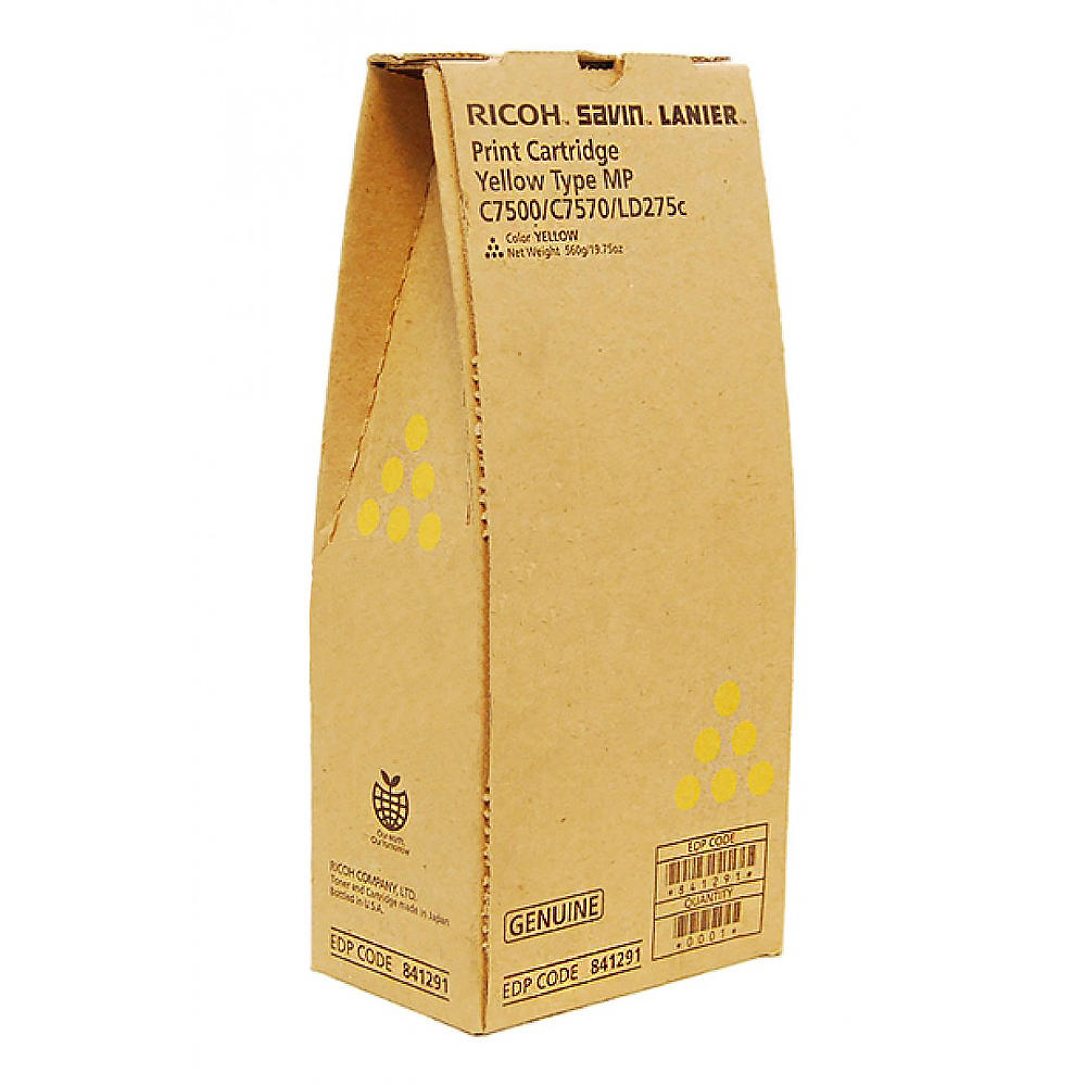 Ricoh 841291 Original Yellow Toner Cartridge