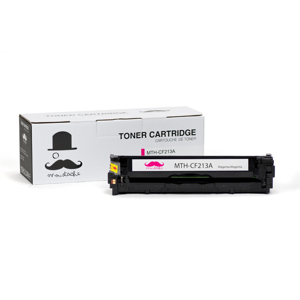 Remanufactured HP 131A CF213A Magenta Toner Cartridge - Moustache®