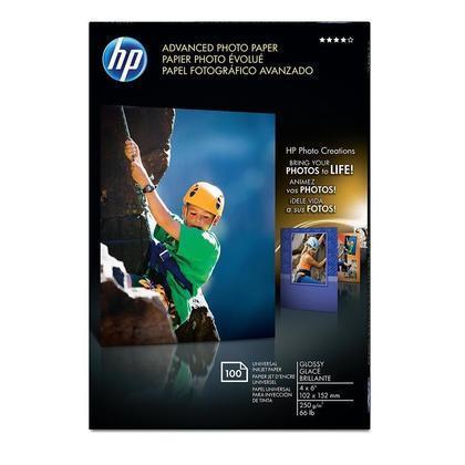 HP Q6638A 100 Sheets Advanced Photo Paper, Borderless, Glossy, 4x 6 HP Q6638A 100 Sheets Advanced Photo Paper, Borderless, Glossy, 4x 6