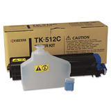 Kyocera-Mita TK512C originale Cyan Toner Cartridge