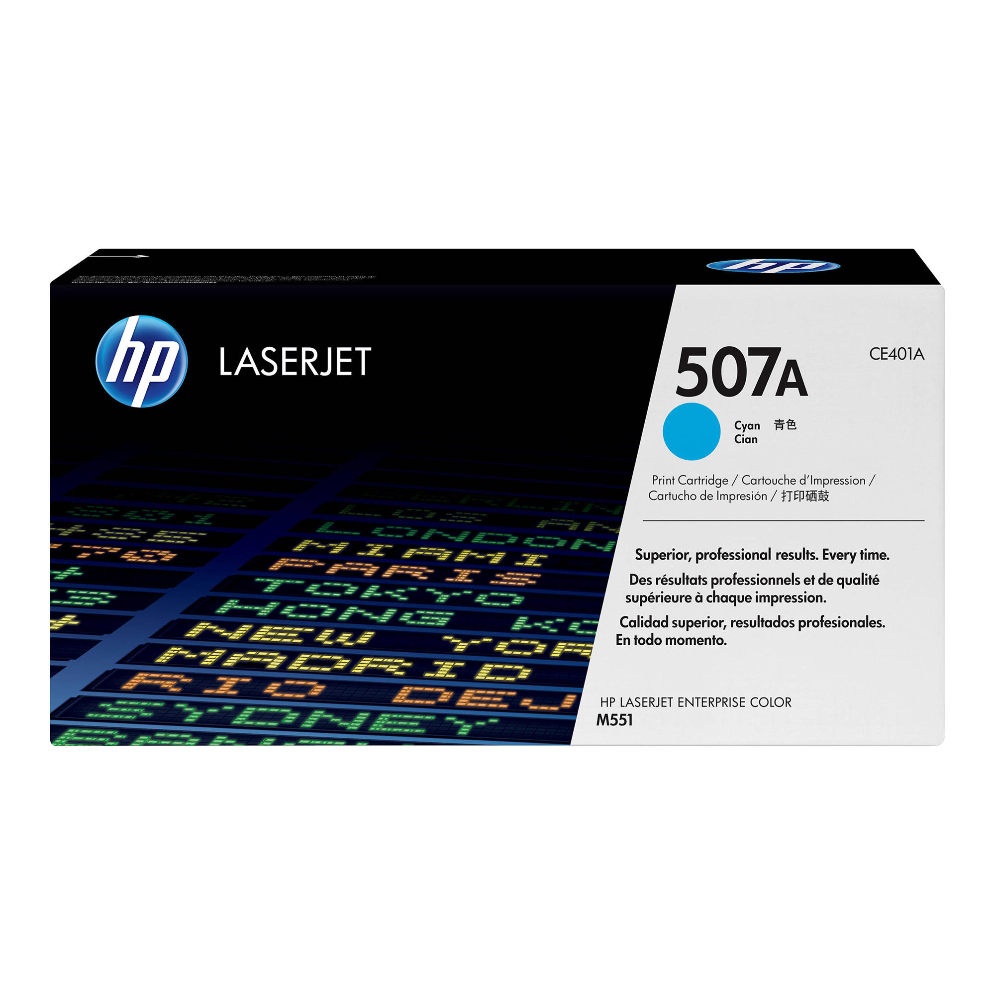 HP 507A CE401A Original Cyan Toner Cartridge