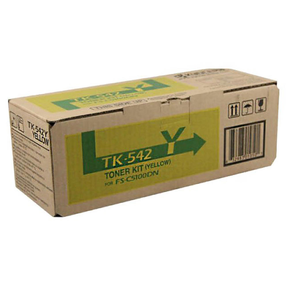 Kyocera-Mita TK542Y originale Yellow Toner Cartridge