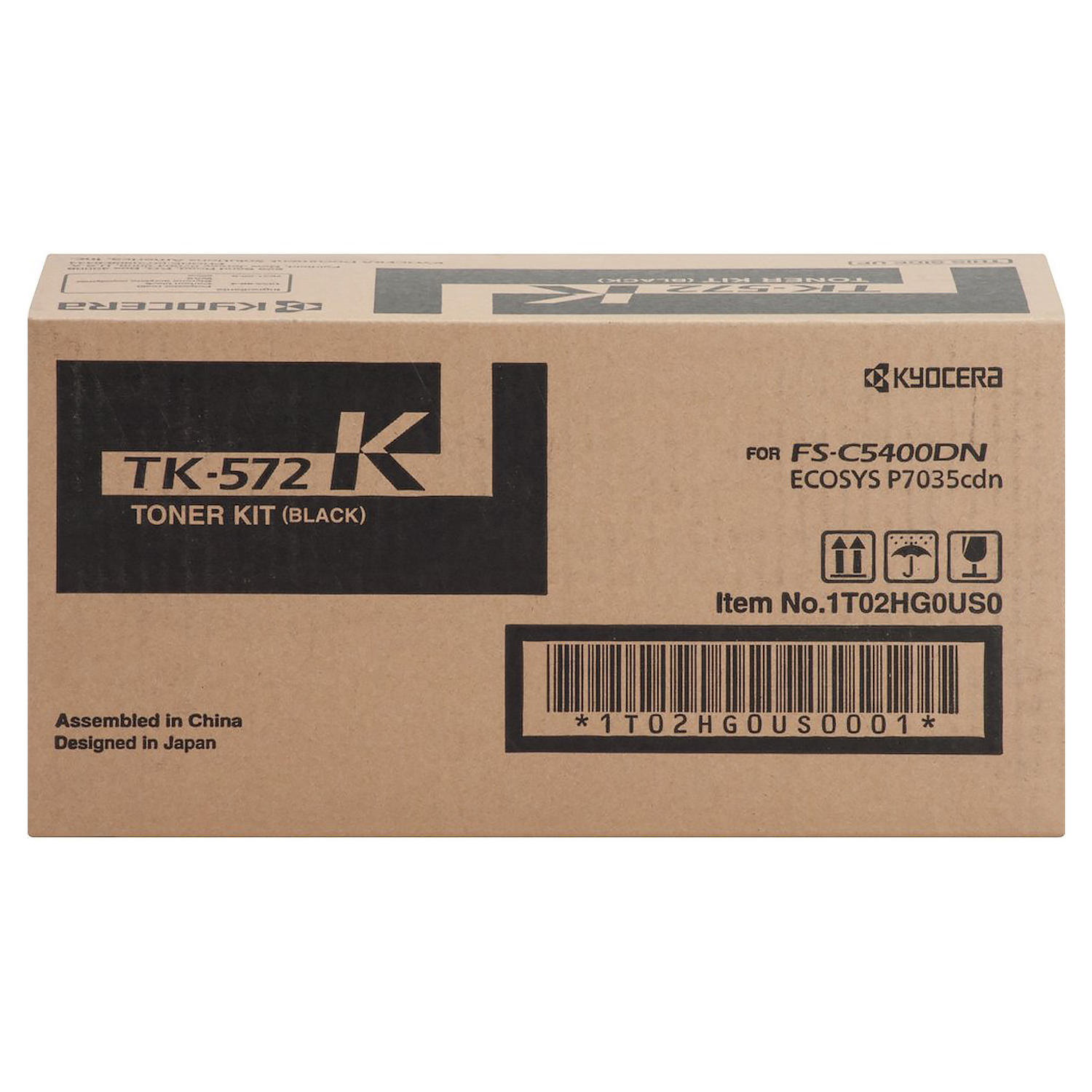 Kyocera-Mita TK572K Original Black Toner Cartridge