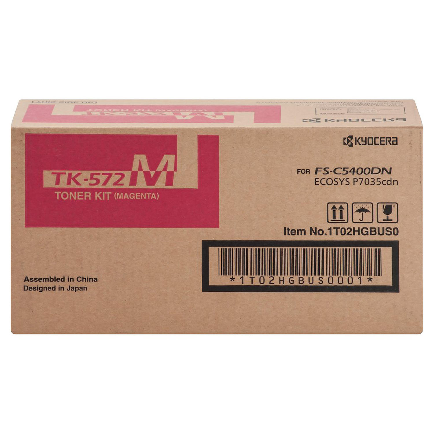 Kyocera-Mita TK572M Original Magenta Toner Cartridge