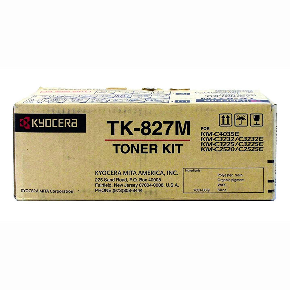 Kyocera-Mita TK827M original Magenta Toner Cartridge