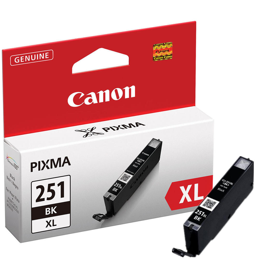 Canon CLI-251XLBK Original Black Ink Cartridge (6448B001)