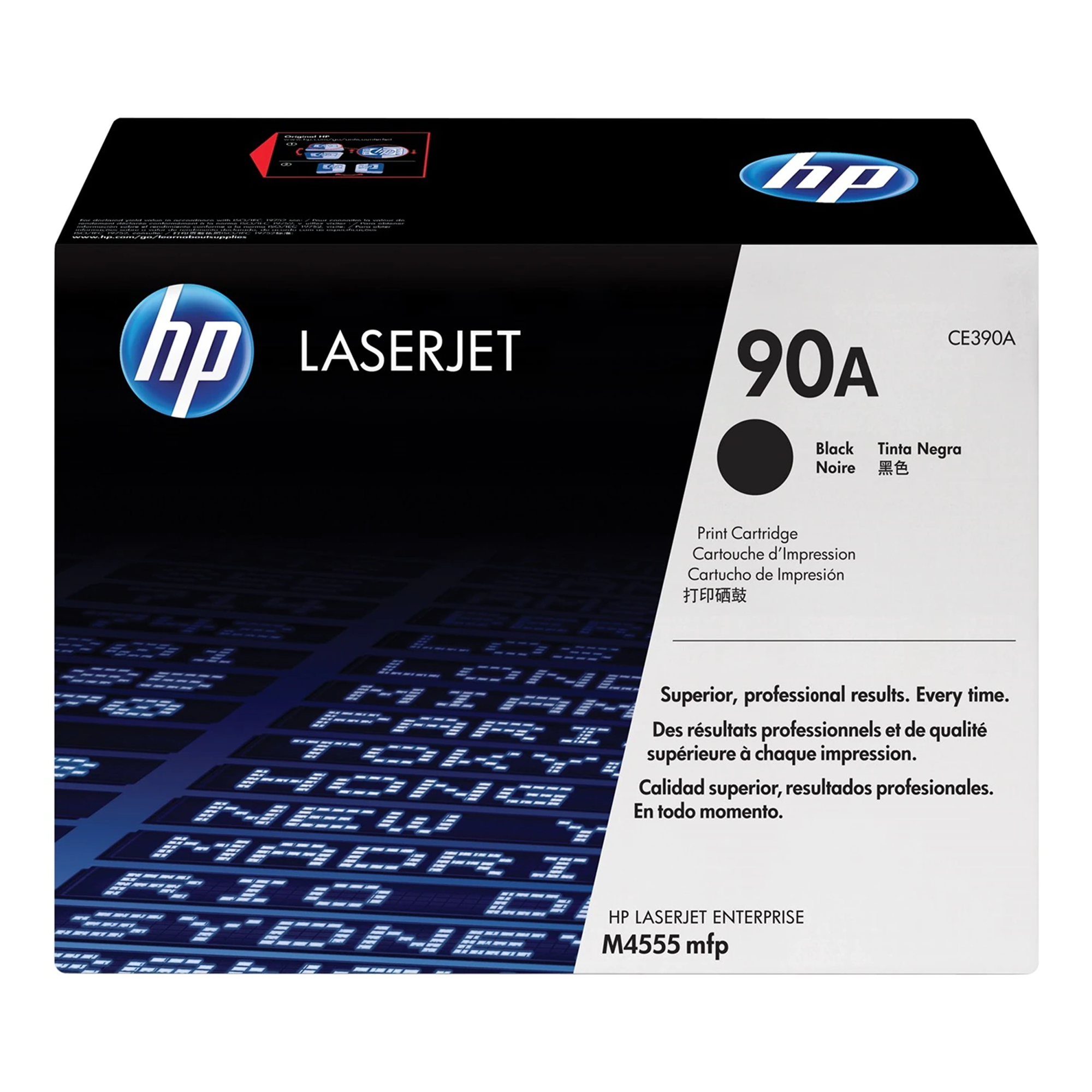 HP 90A CE390A Original Black Toner Cartridge