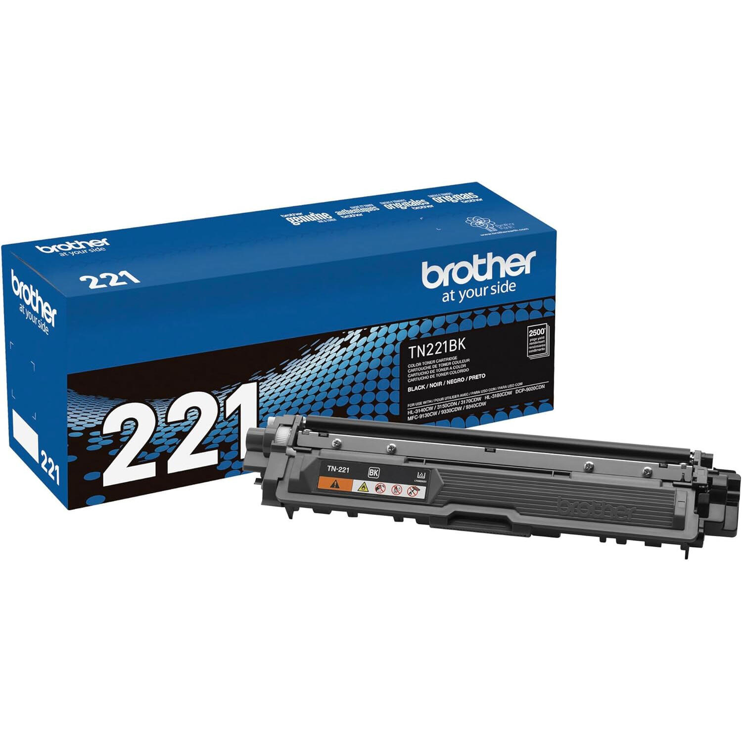 Brother TN-221 Original Black Toner Cartridge