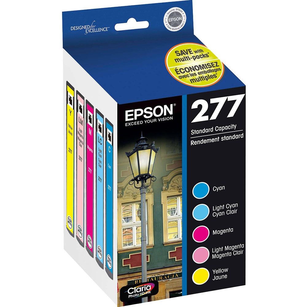 Epson T277920 Original Color Ink Cartridge Combo C/M/Y/LC/LM