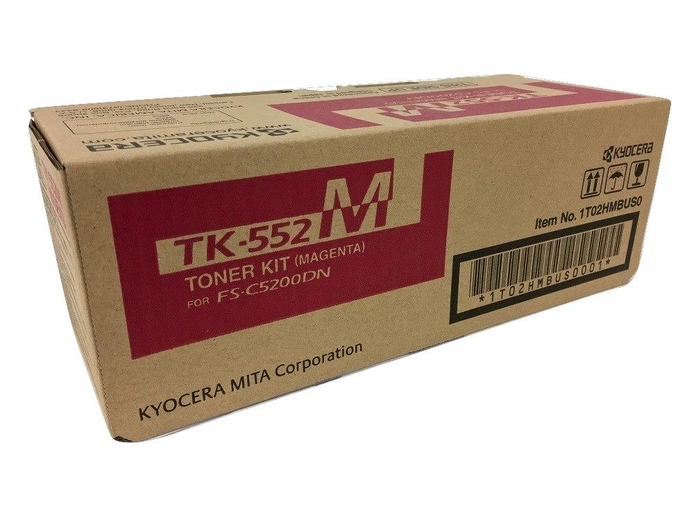 Kyocera Mita TK-552M originale Magenta Toner Cartridge for FS-C5200DN Printer