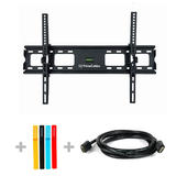 3 in 1 Tilt TV Wall Mount for TV 37"- 70" with 6ft HDMI Cable & Fastening Ties- PrimeCables®