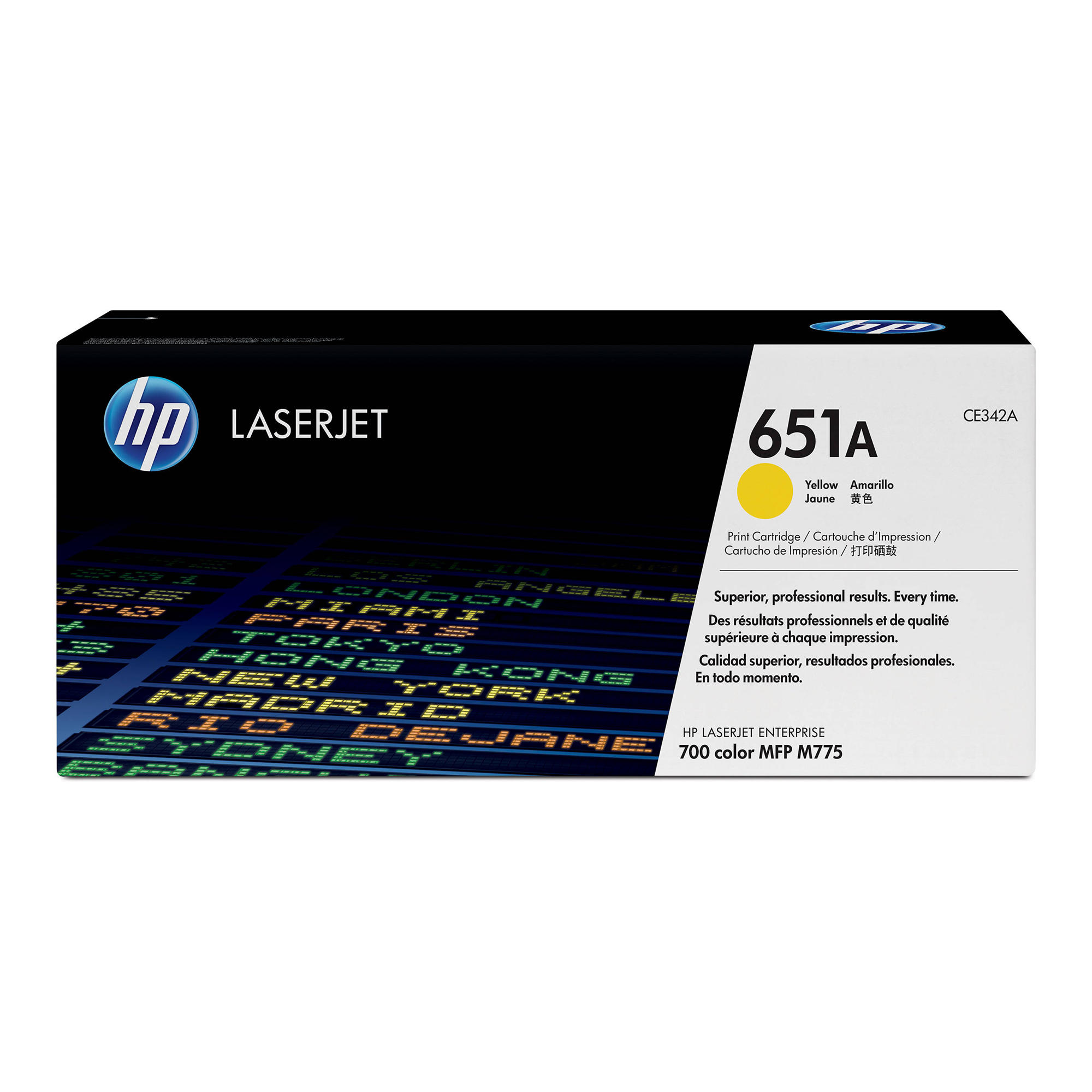 HP 651A CE342A Original Yellow Toner Cartridge