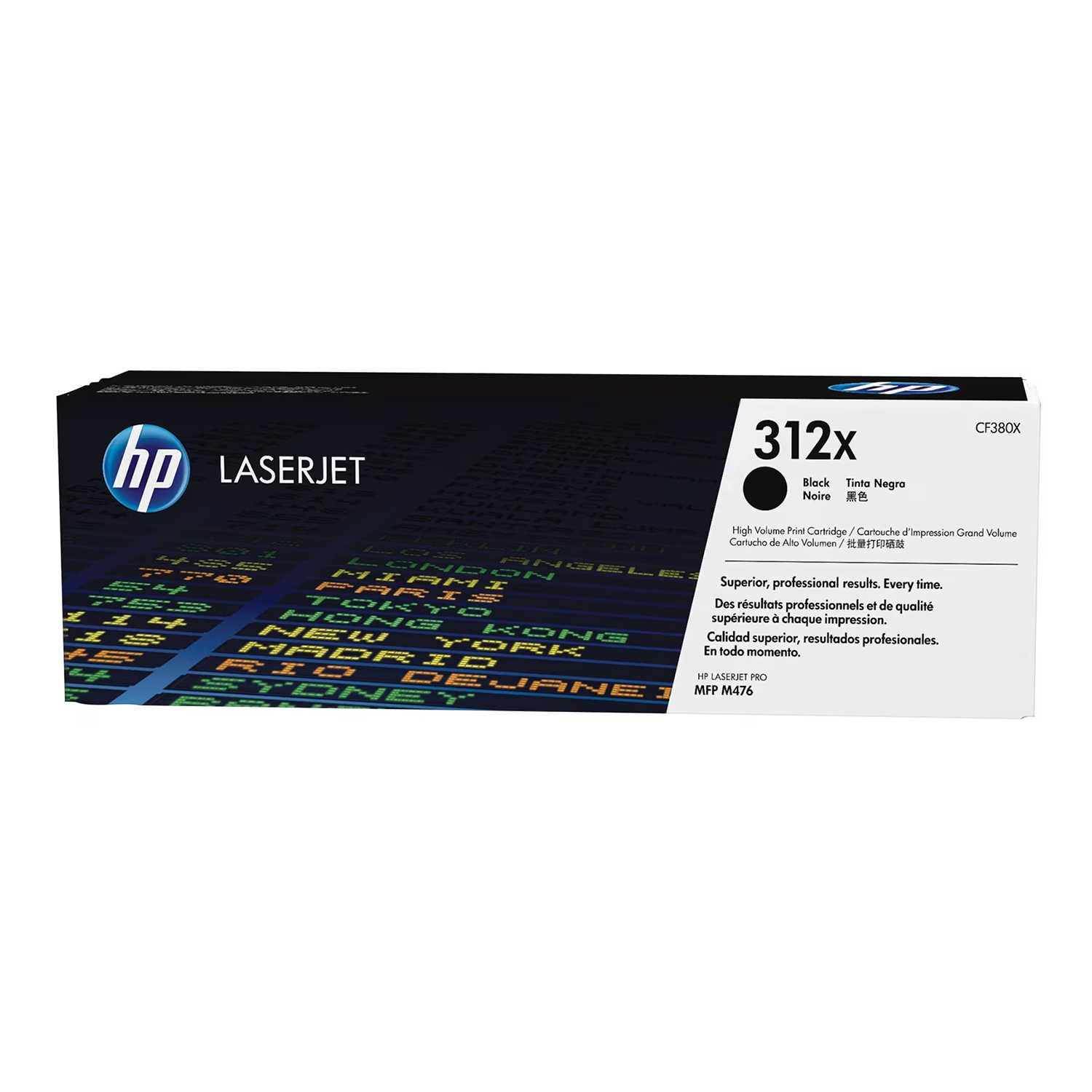 HP 312X CF380X Original Black Toner Cartridge High Yield