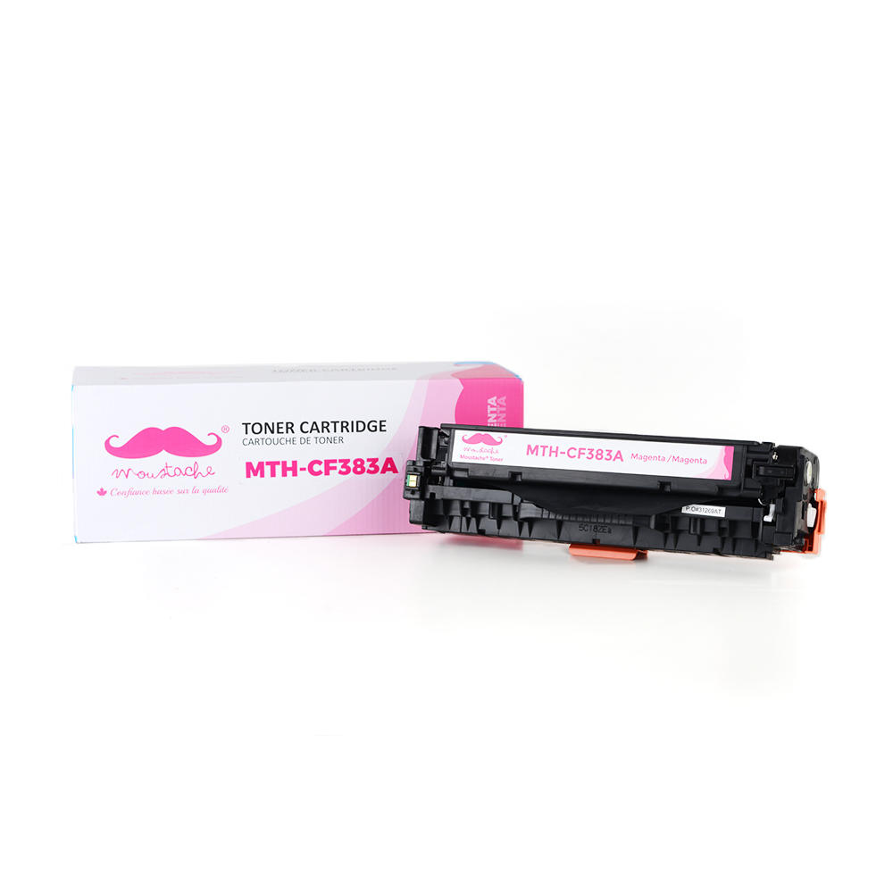 Remanufactured HP 312A CF383A Magenta Toner Cartridge - Moustache®