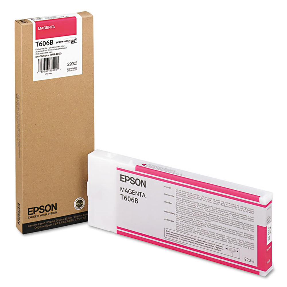 Epson T606B00 Original Magenta Ink Cartridge