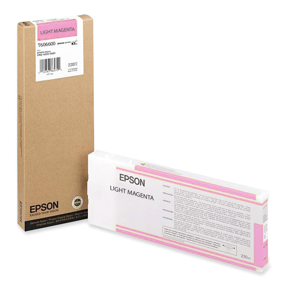 Epson T606600 Original Vivid Light Magenta Ink Cartridge